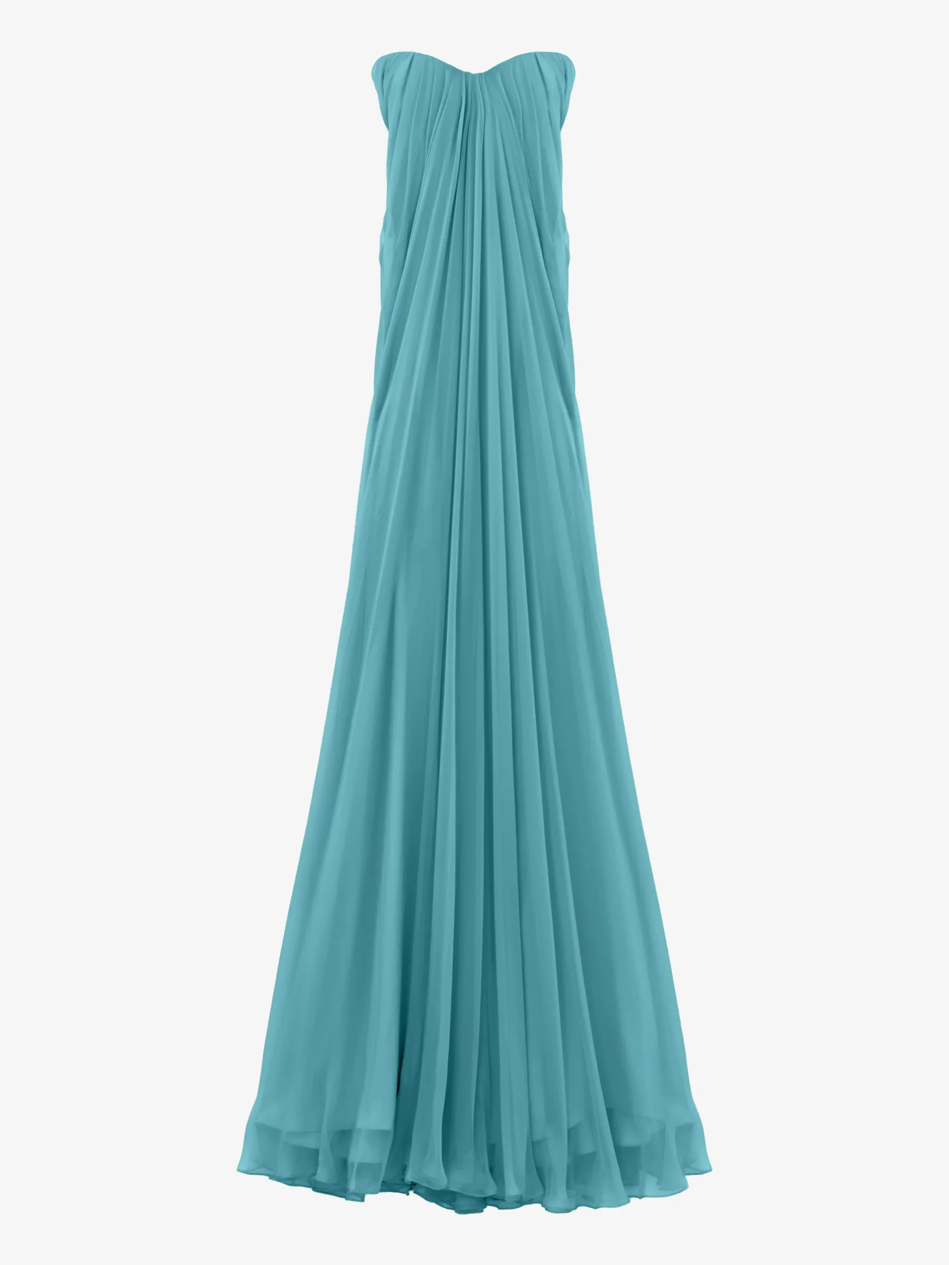 Abito bustier da sera da Donna in Blu