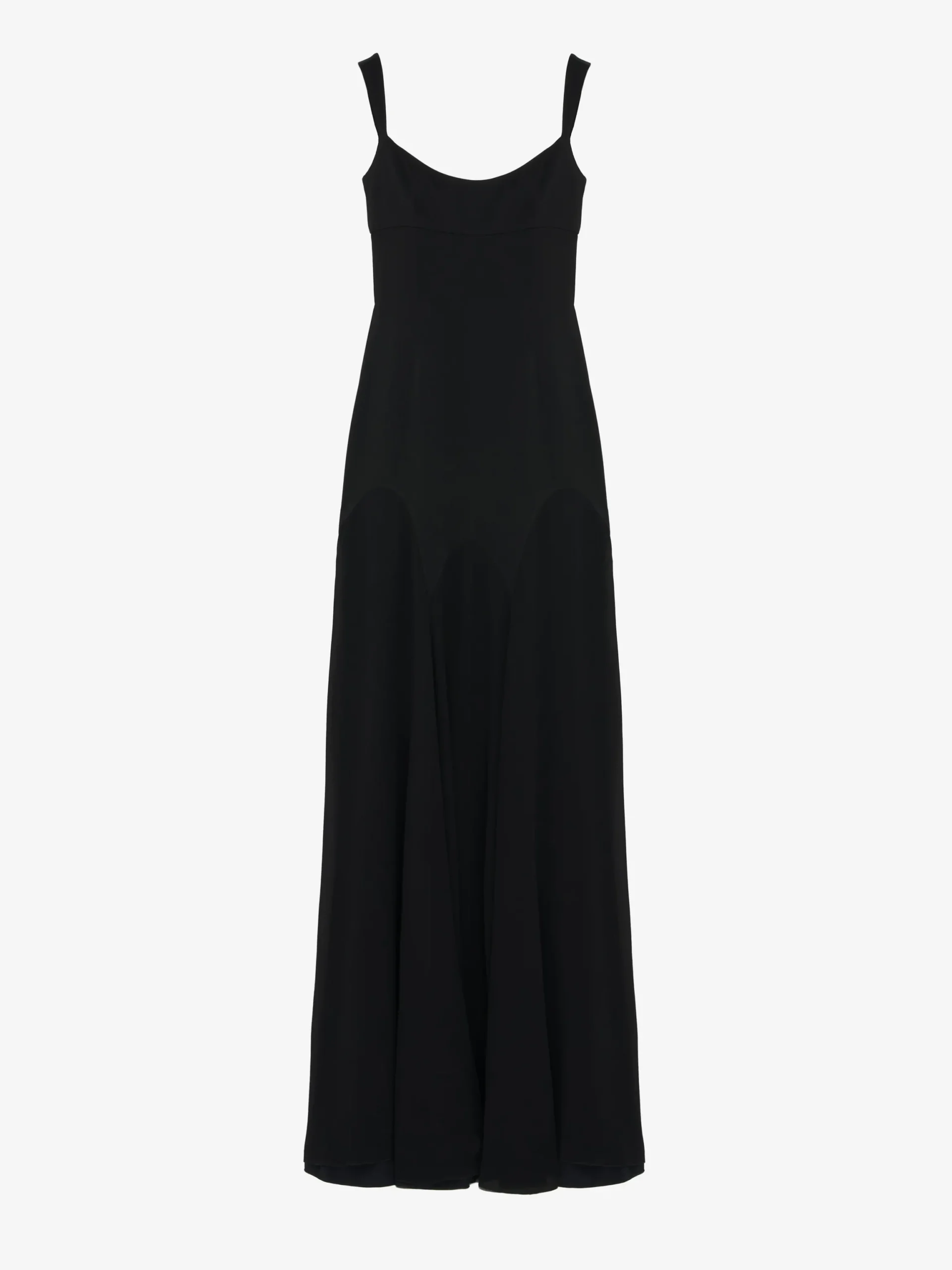 Abito da sera in satin da Donna in Nero