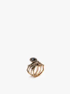 Anello Ragno da Donna in Finitura oro anticato