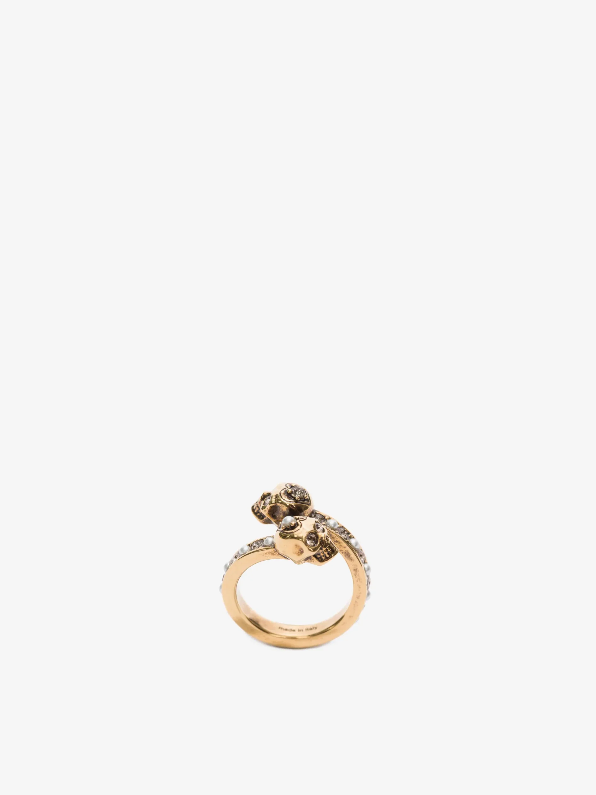 Anello Skull Wrap-Around da Donna in Oro