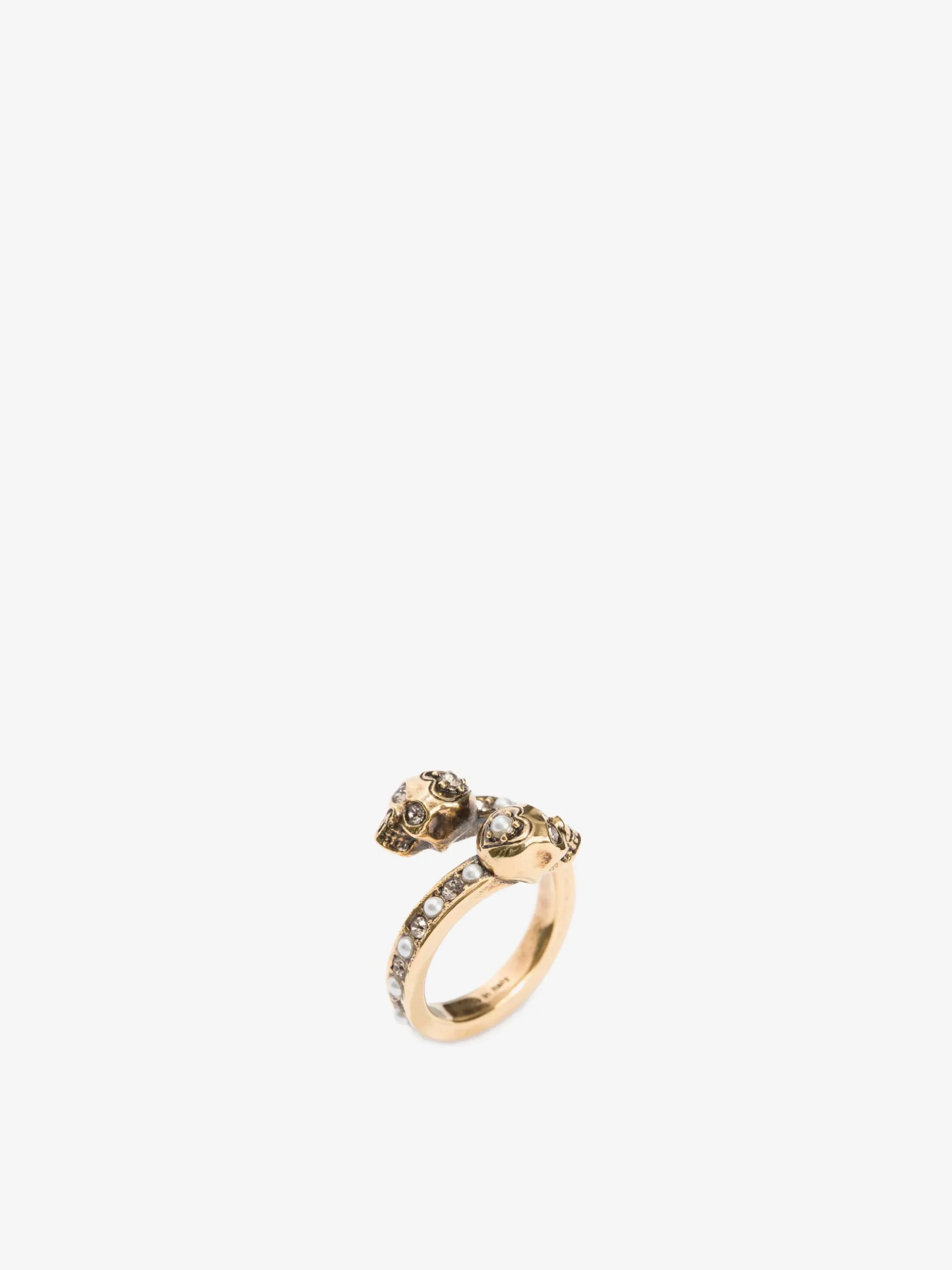Anello Skull Wrap-Around da Donna in Oro