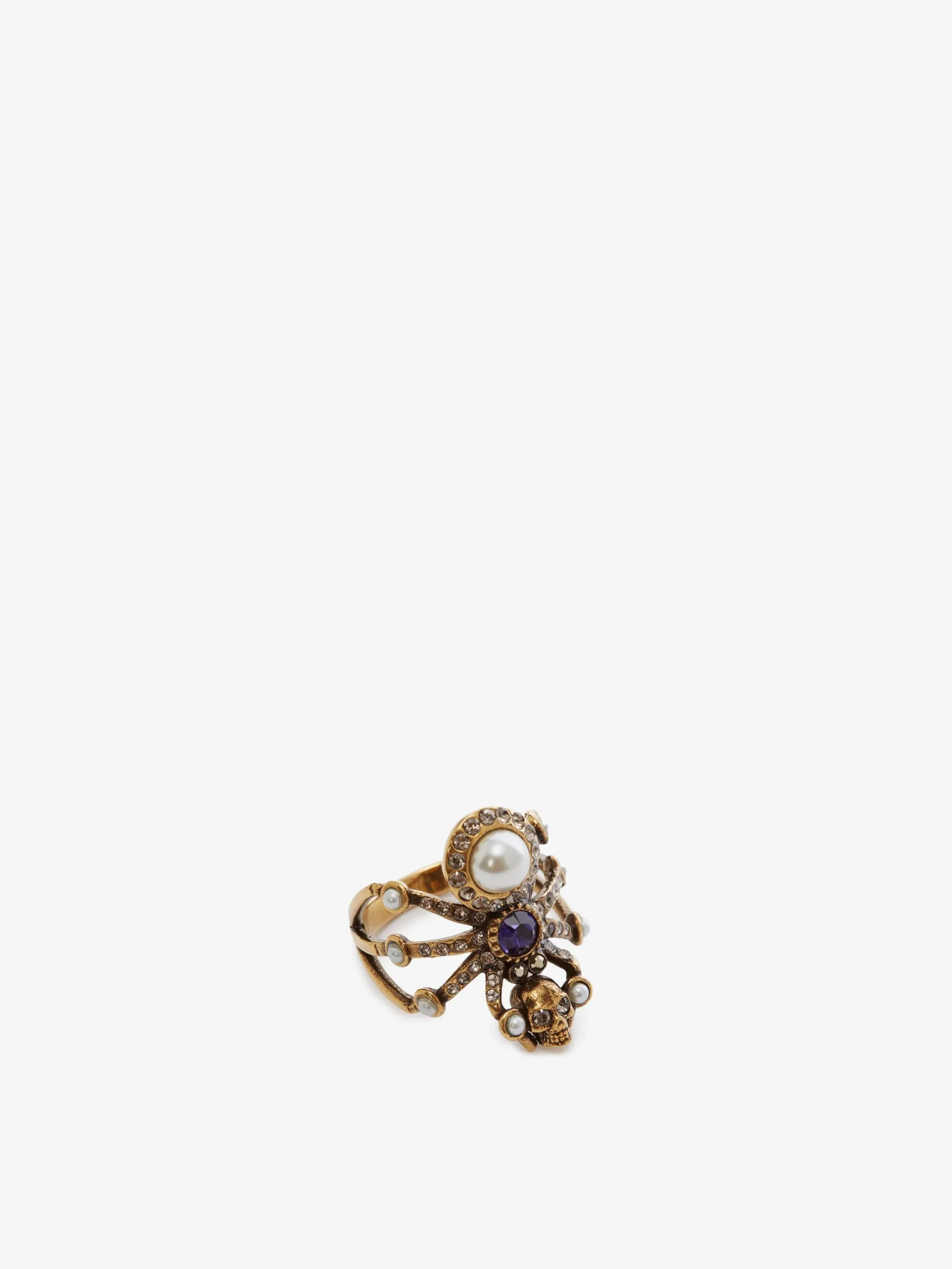 Anello Spider da Donna in Finitura oro anticato