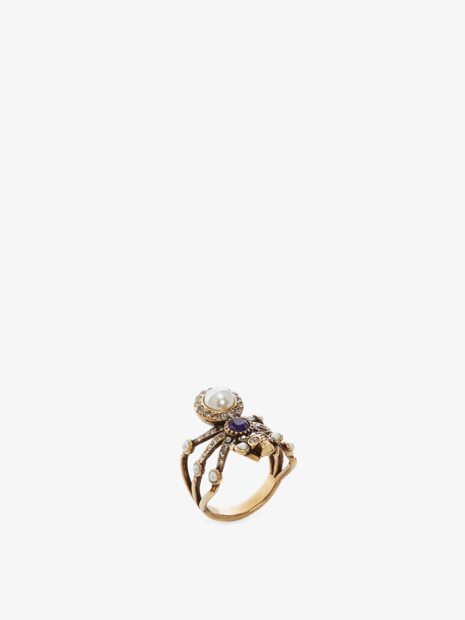 Anello Spider da Donna in Finitura oro anticato