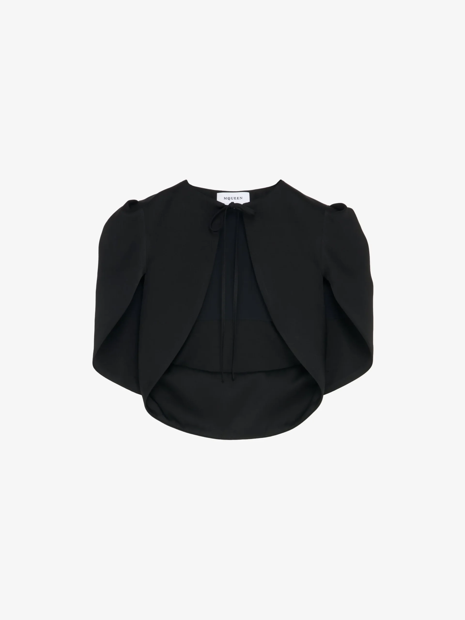 Bolero sartoriale da Donna in Nero