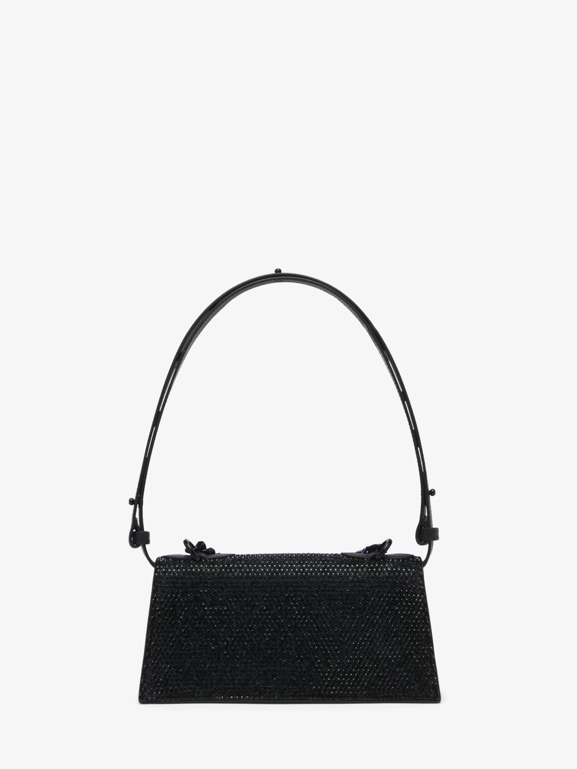 Borsa Jewelled Mini a spalla da Donna in Nero