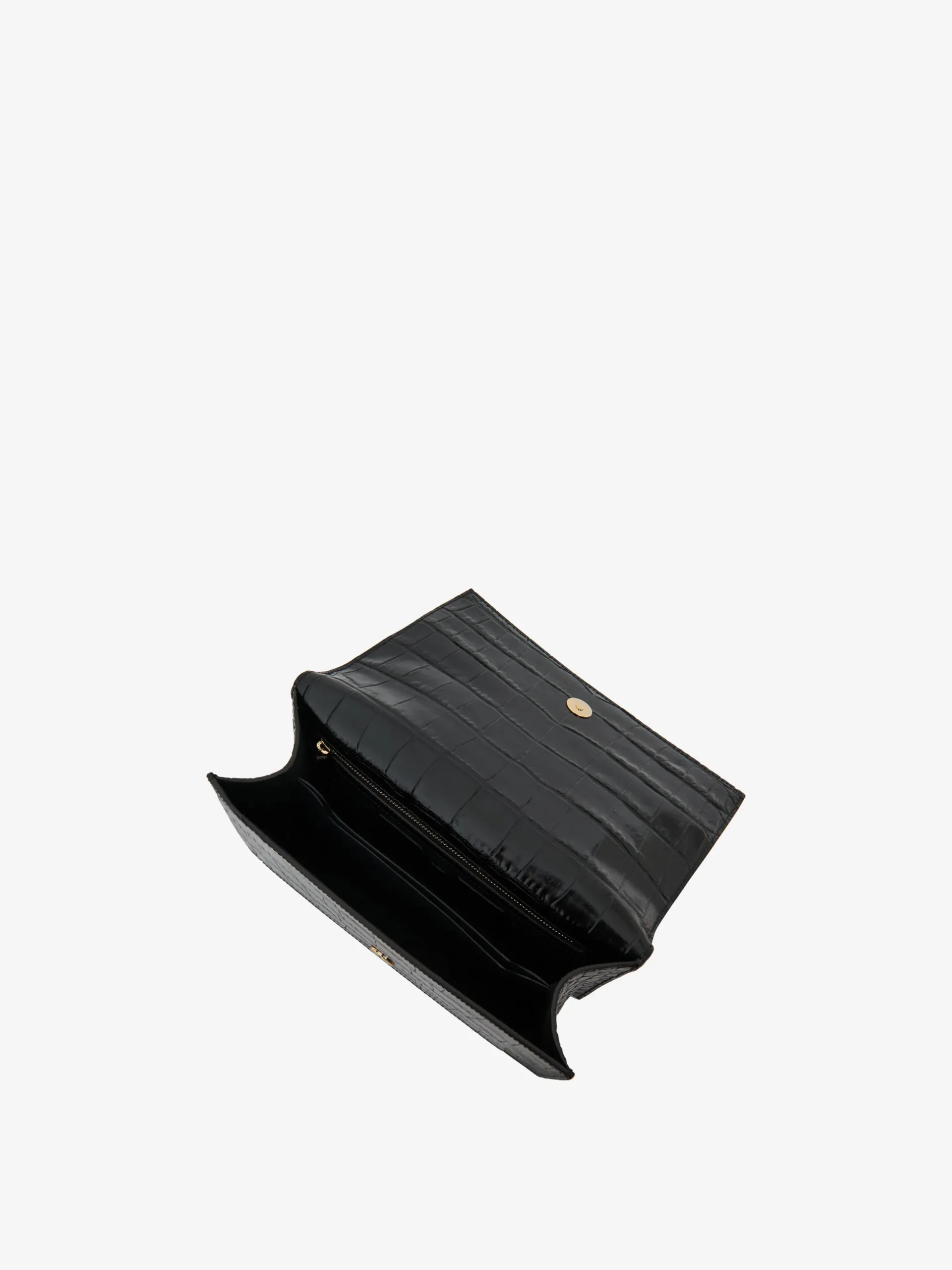 Borsa Jewelled Satchel da Donna in Nero/Oro