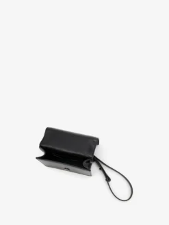 Borsa Jewelled Satchel Mini da Donna in Nero