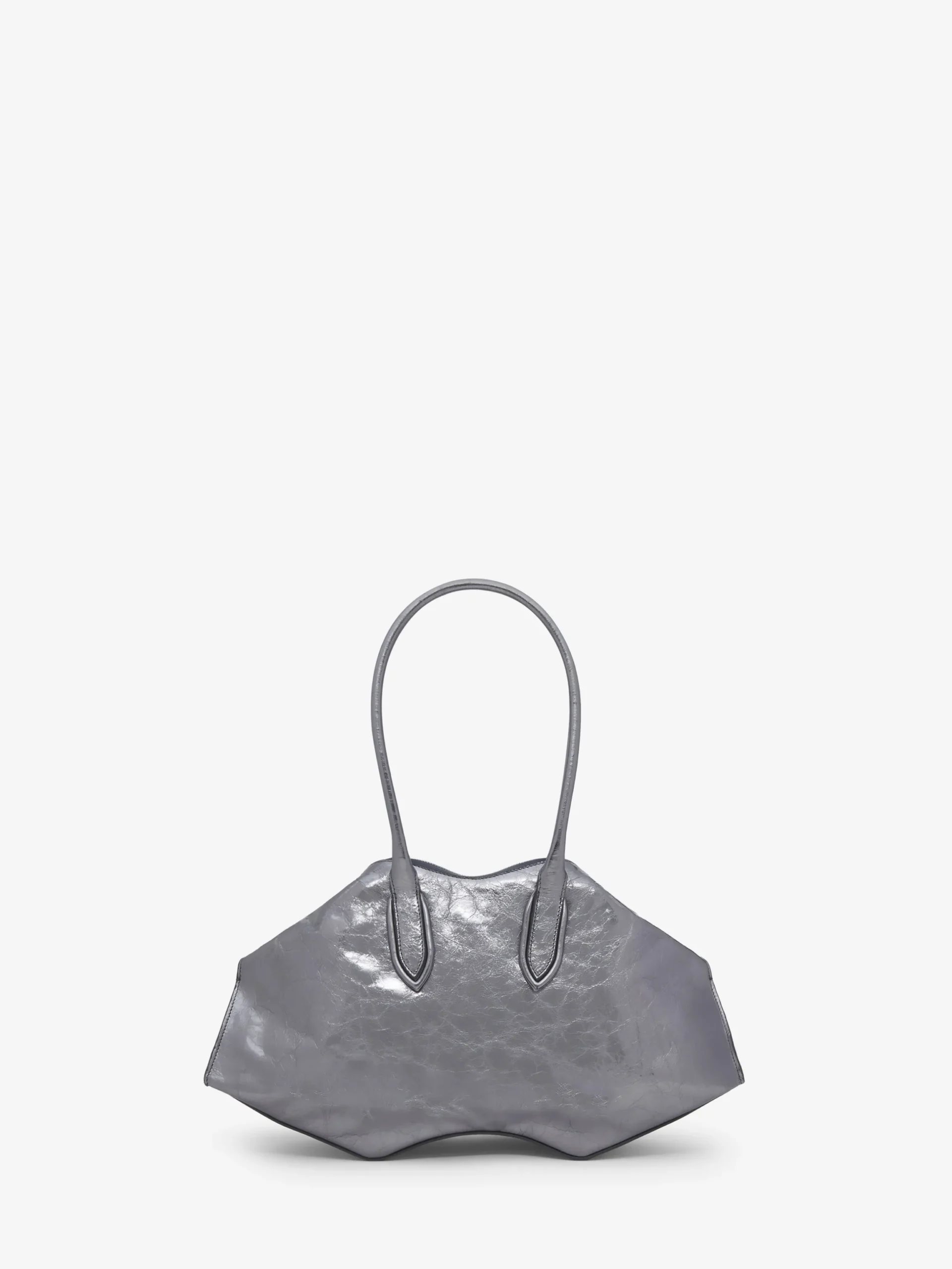 Borsa Manta da Donna in Argento Scuro