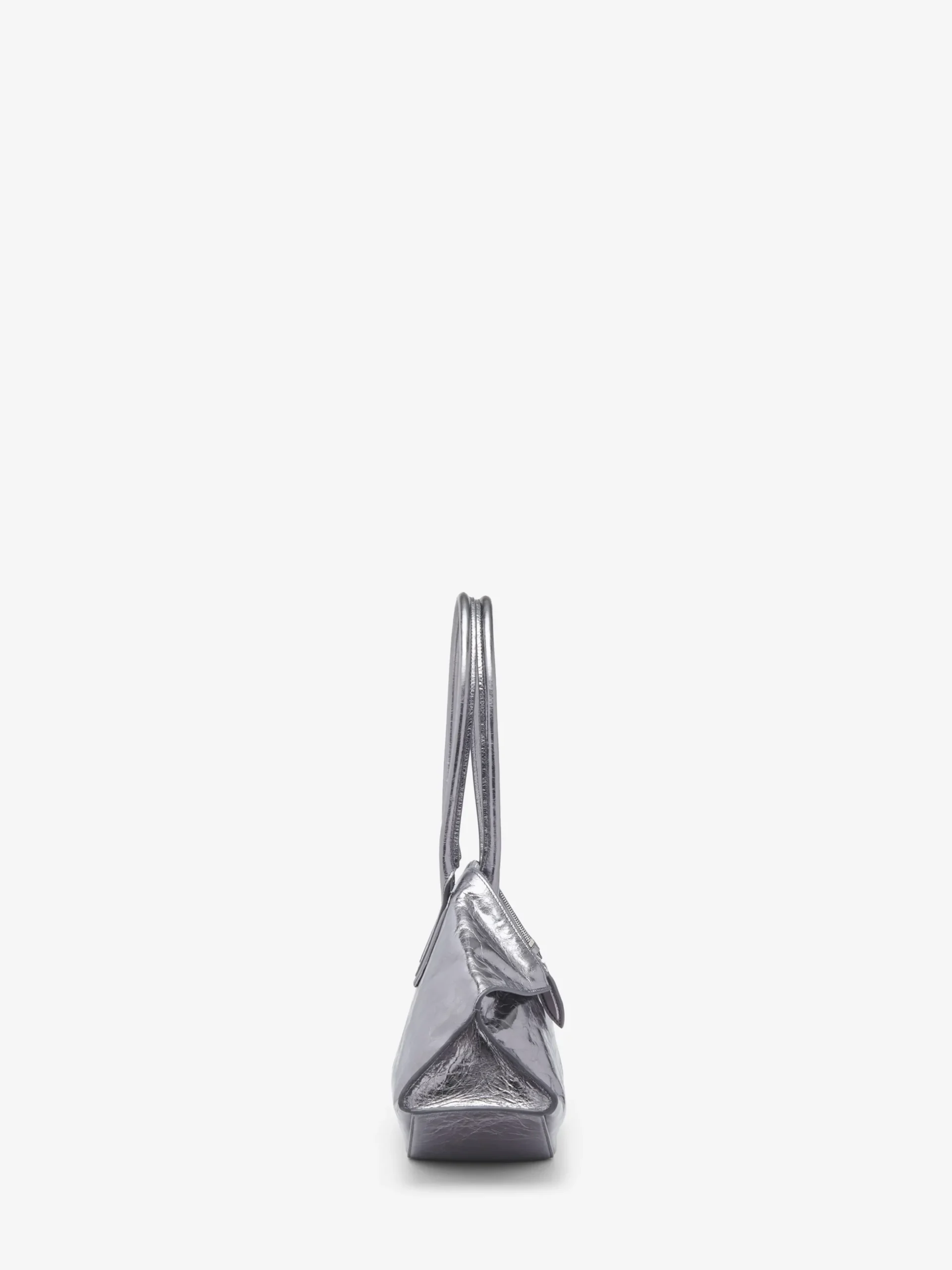 Borsa Manta da Donna in Argento Scuro