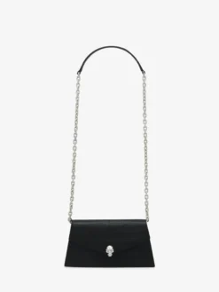 Borsa Skull Mini da Donna in Nero