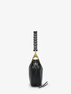 Borsa Wishbone a spalla da Donna in Nero