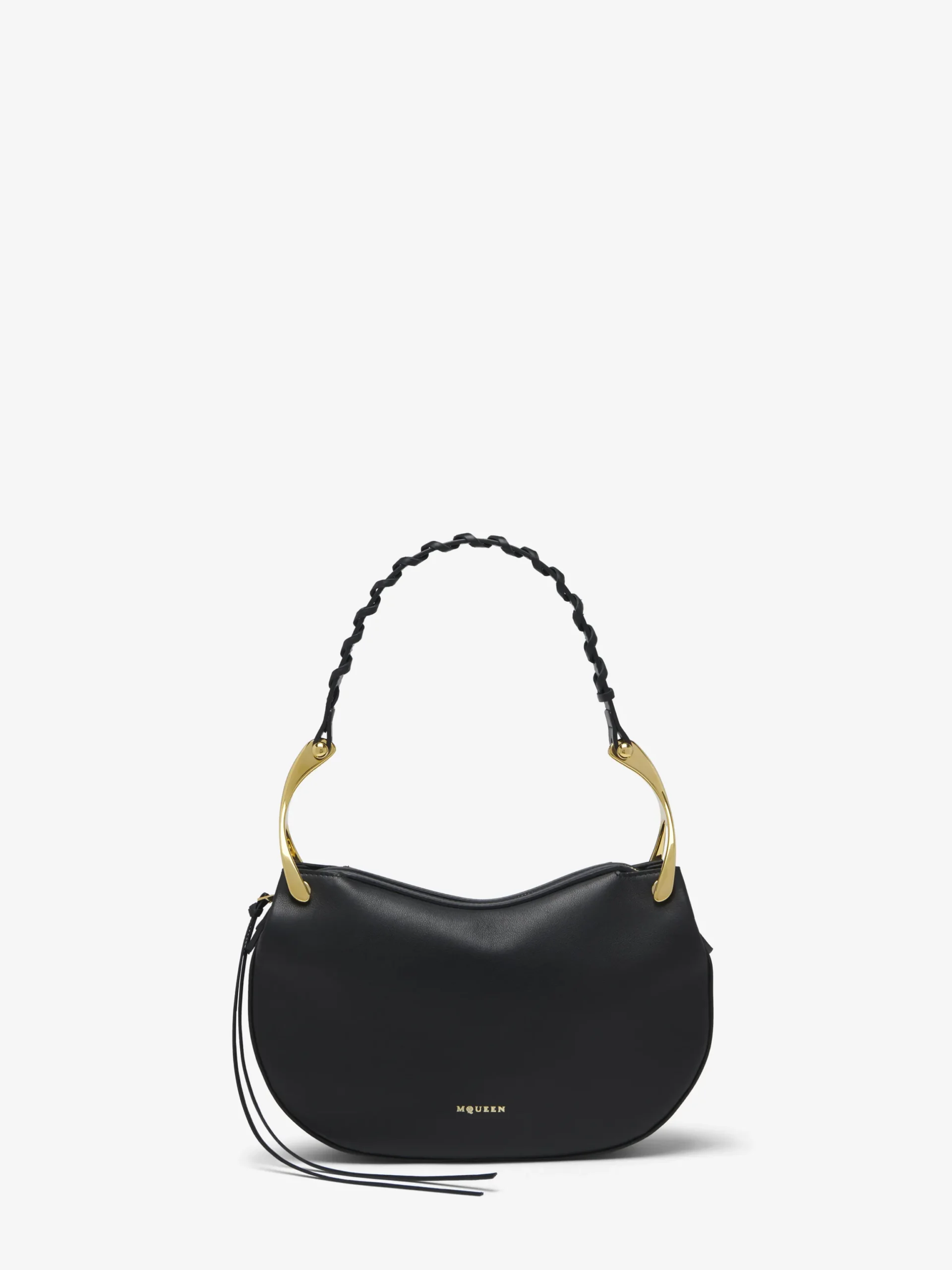 Borsa Wishbone a spalla da Donna in Nero