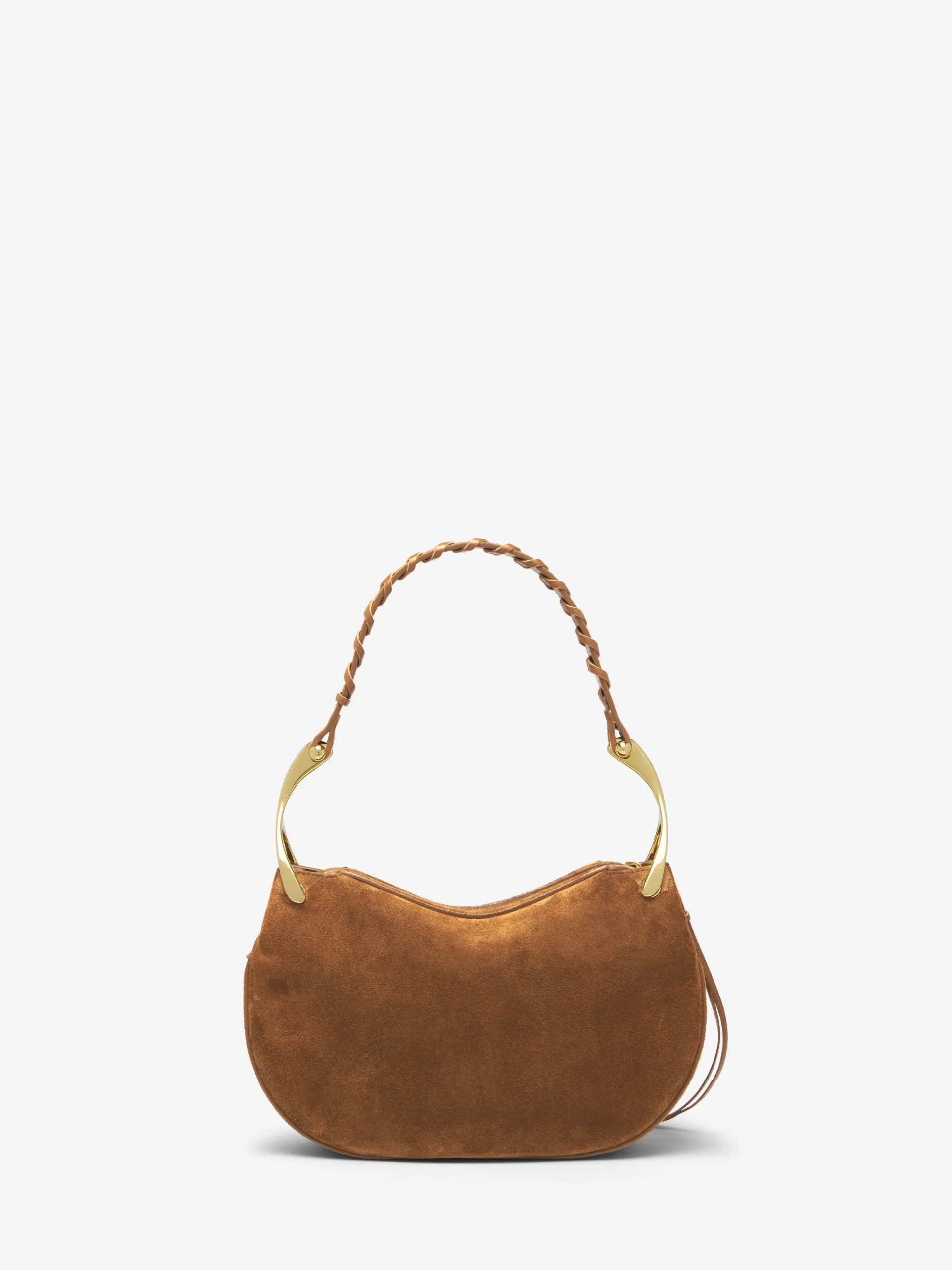 Borsa Wishbone a spalla da Donna in Marrone
