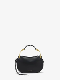 Borsa Wishbone Mini da Donna in Nero
