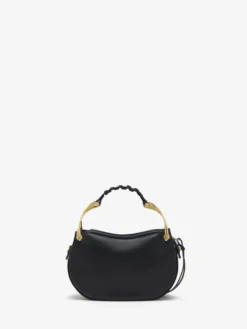 Borsa Wishbone Mini da Donna in Nero