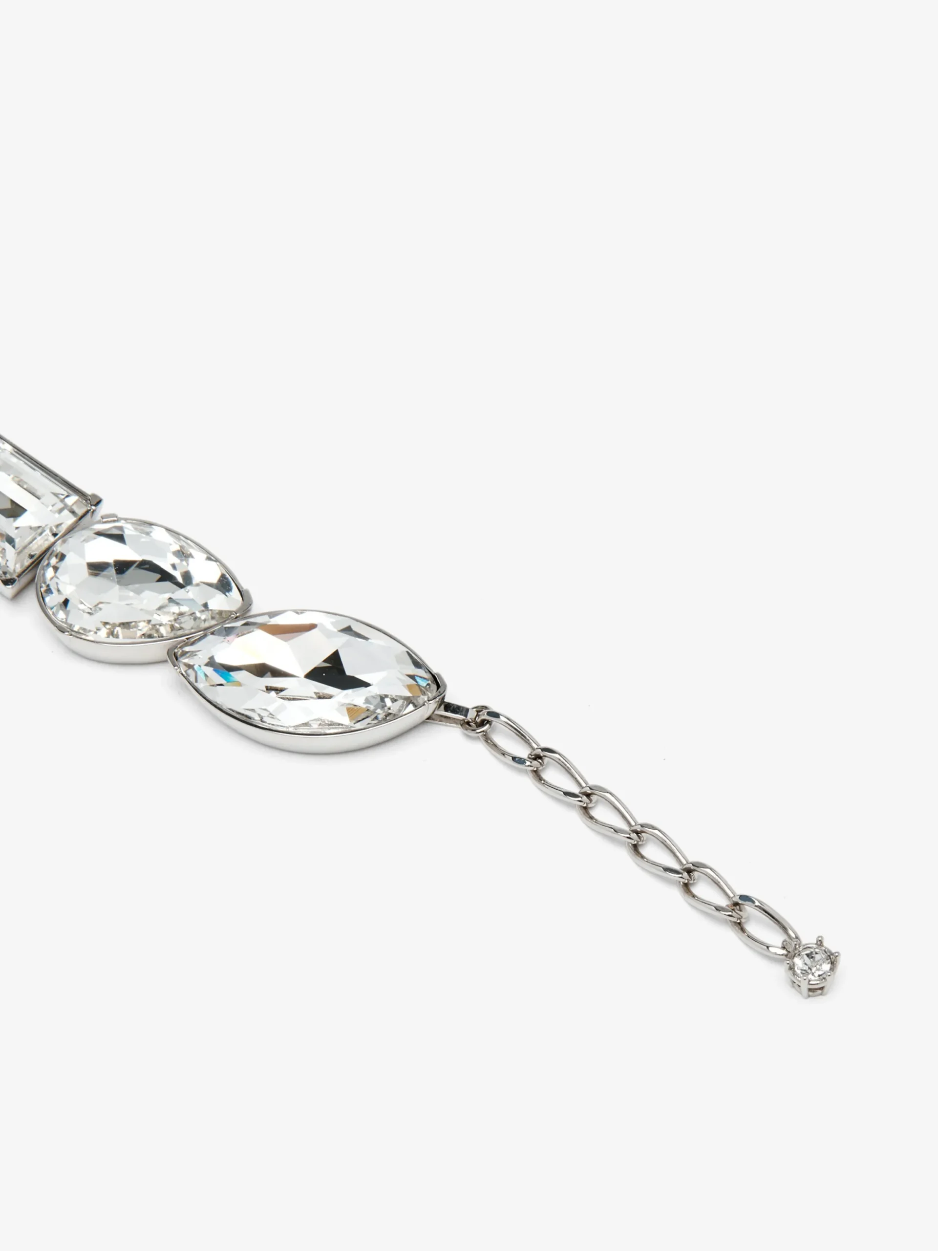 Bracciale Cocktail da Donna in Finitura argento/Trasparente