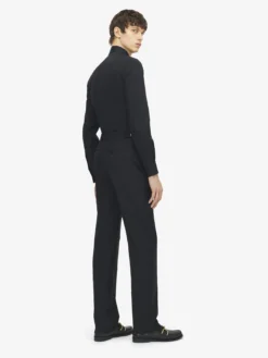 Camicia Harness a catena da Uomo in Nero