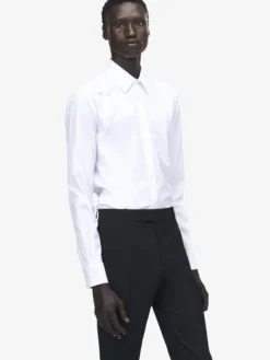 Camicia Harness da Uomo in Bianco