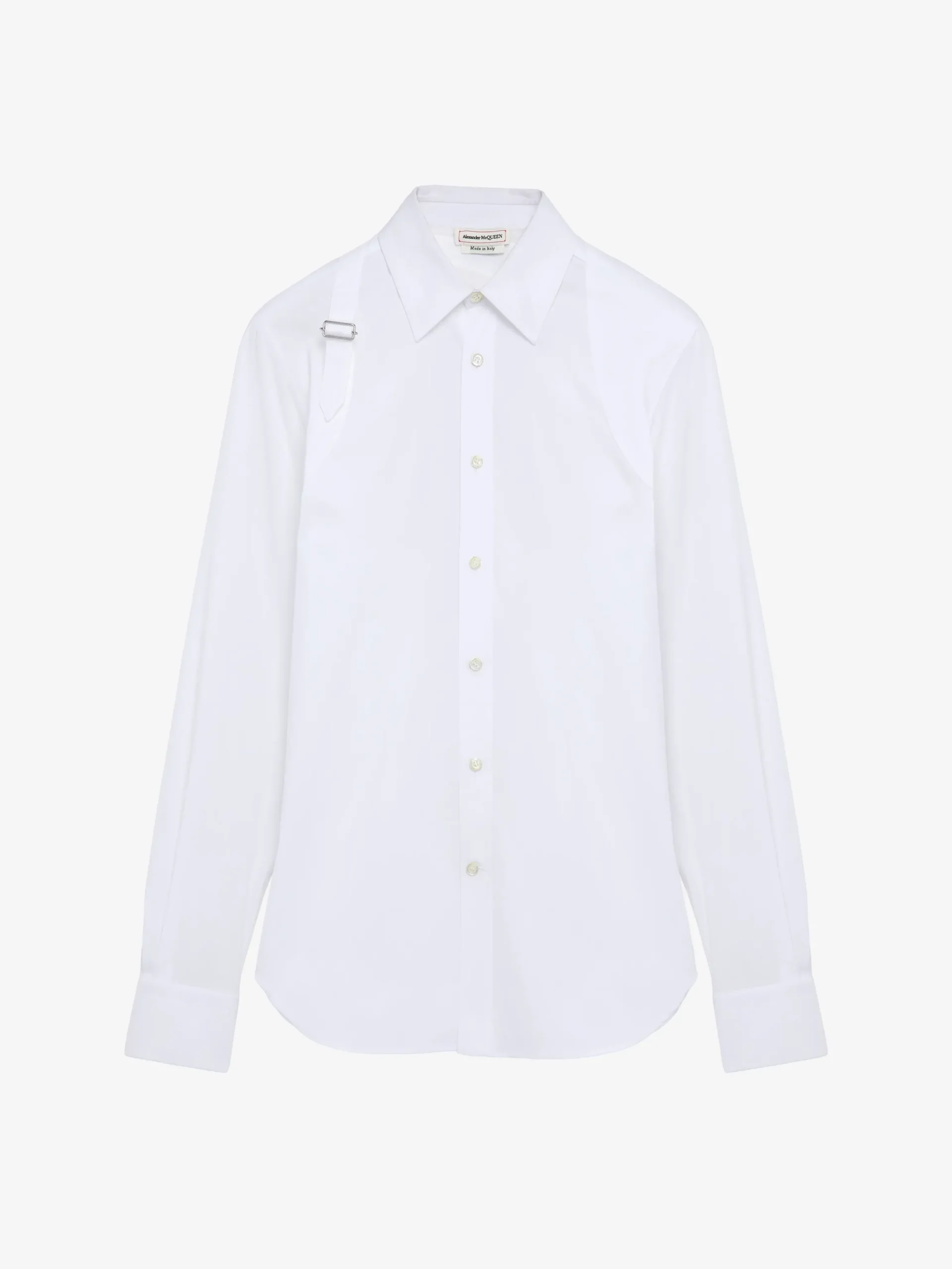 Camicia Harness da Uomo in Bianco