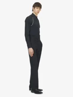 Camicia Harness da Uomo in Nero