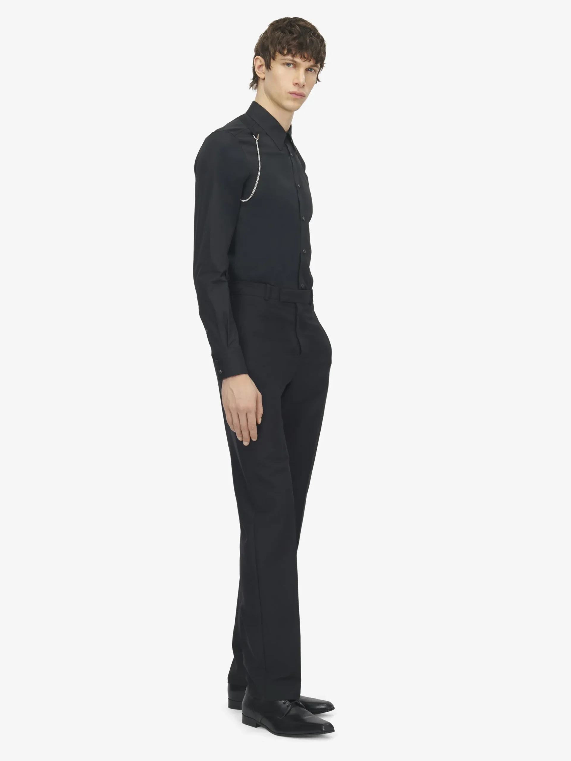 Camicia Harness da Uomo in Nero