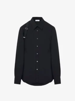Camicia Harness da Uomo in Nero