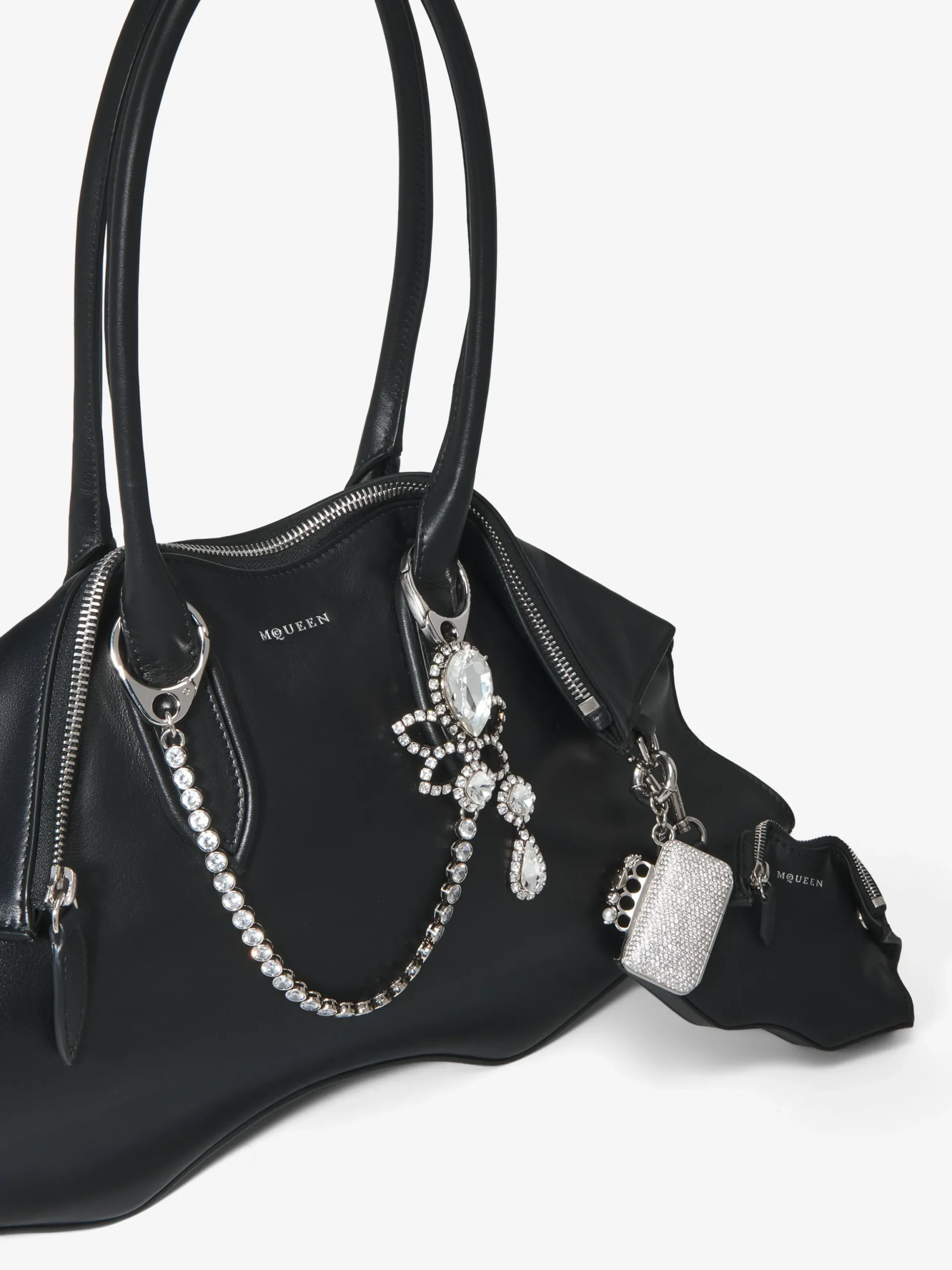 Charm a catena Chandelier da Donna in Argento Anticato