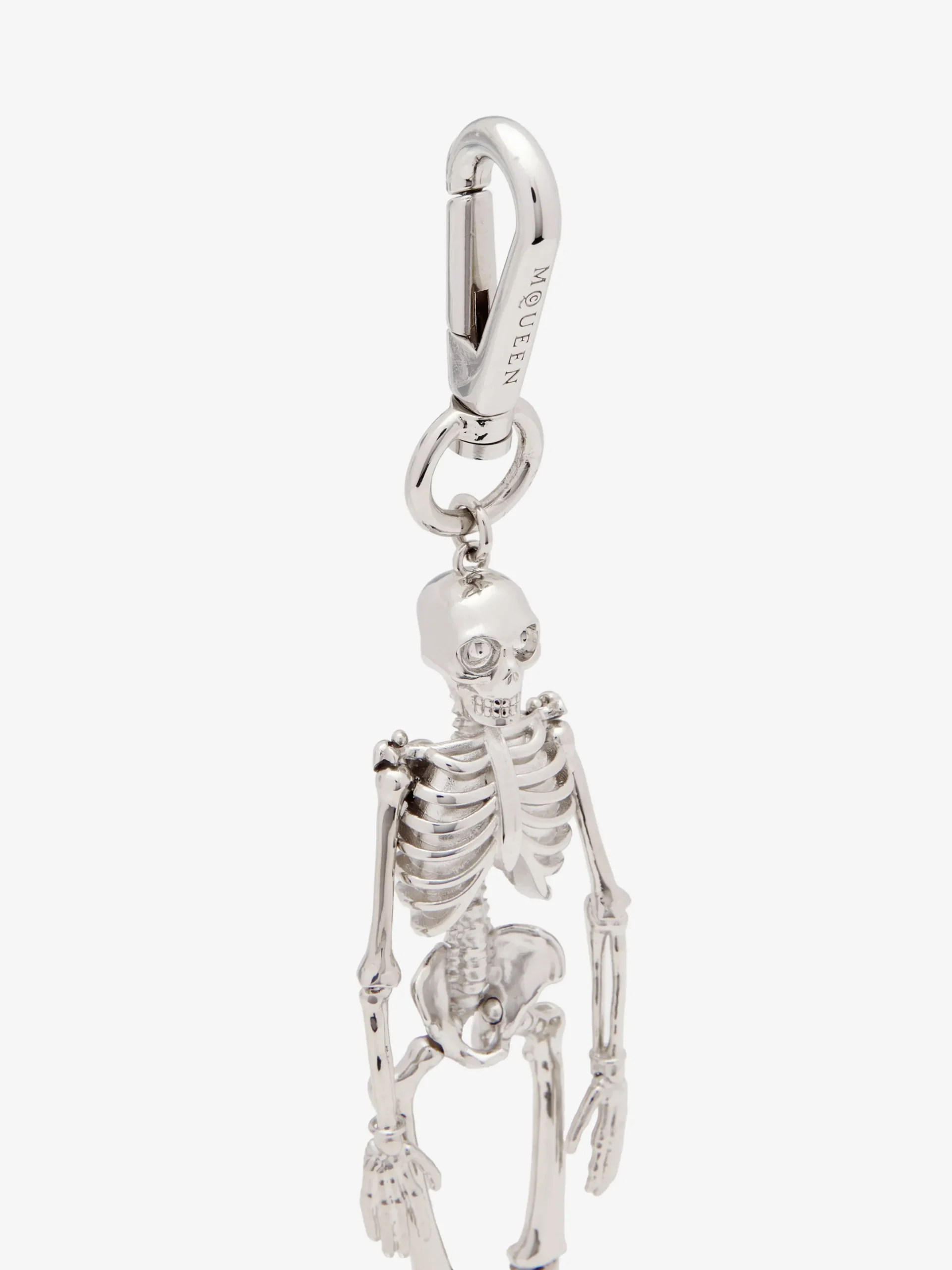Charm Dancing Skeleton da Uomo in Finitura argento