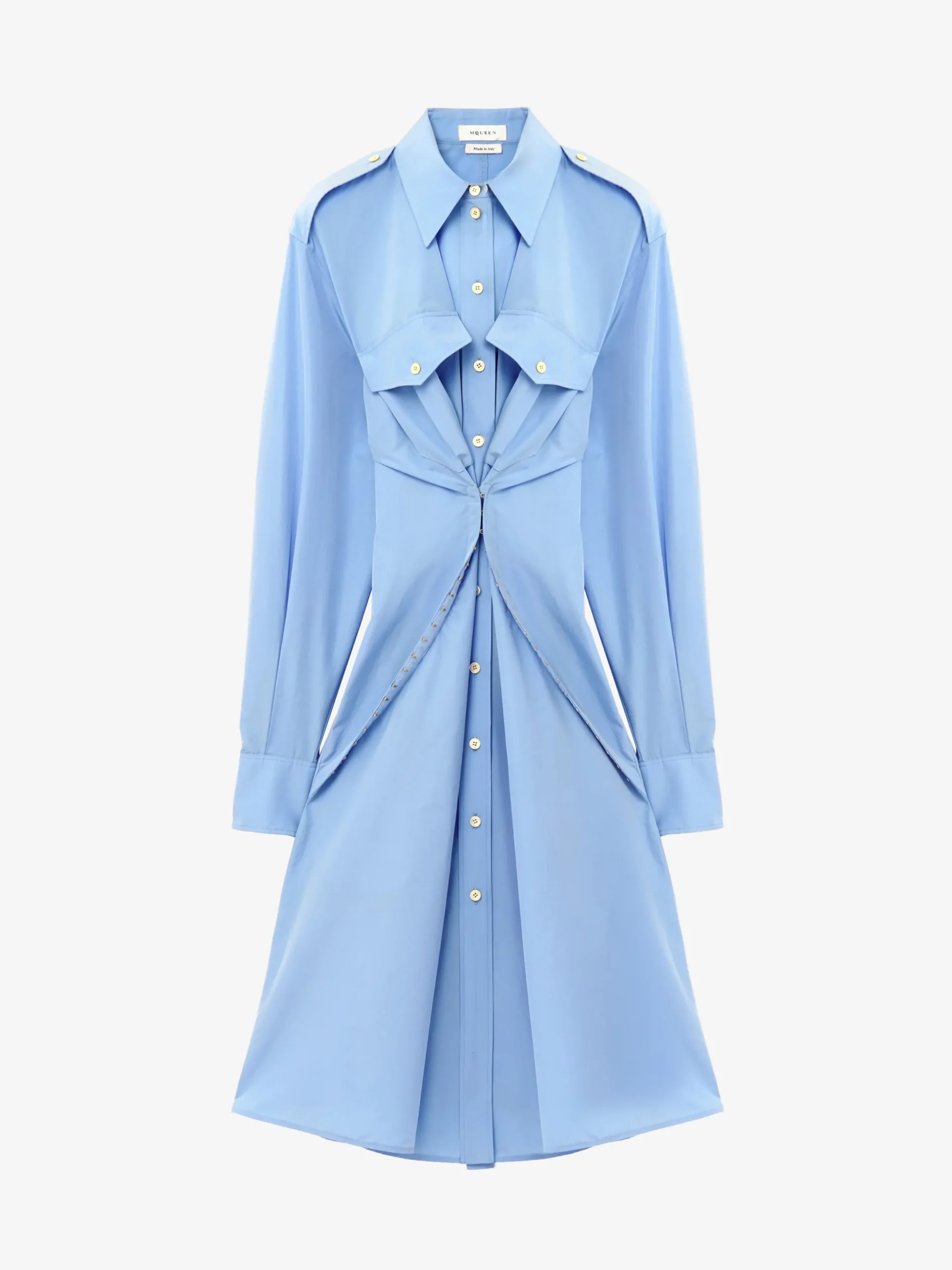 Chemisier arricciato da Donna in Blu