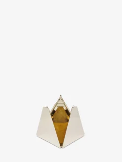 Clutch Pyramid da Donna in Oro