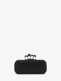 Clutch The Knuckle lunga da Donna in Nero