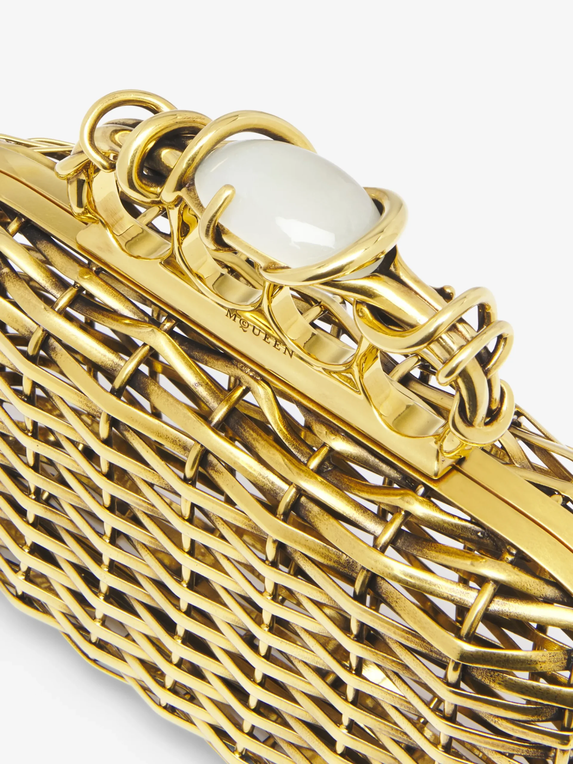 Clutch Thorn Knuckle da Donna in Oro