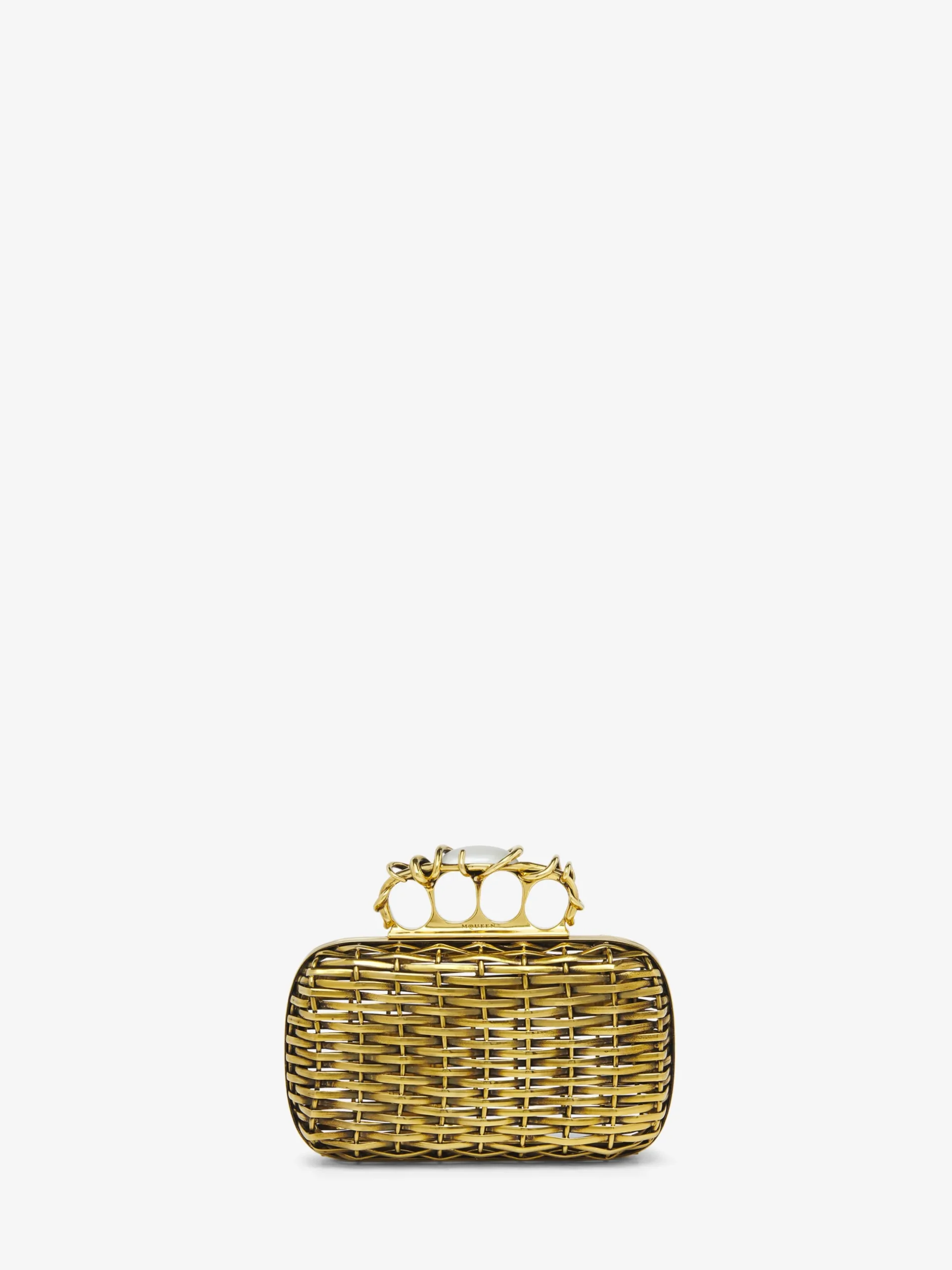 Clutch Thorn Knuckle da Donna in Oro