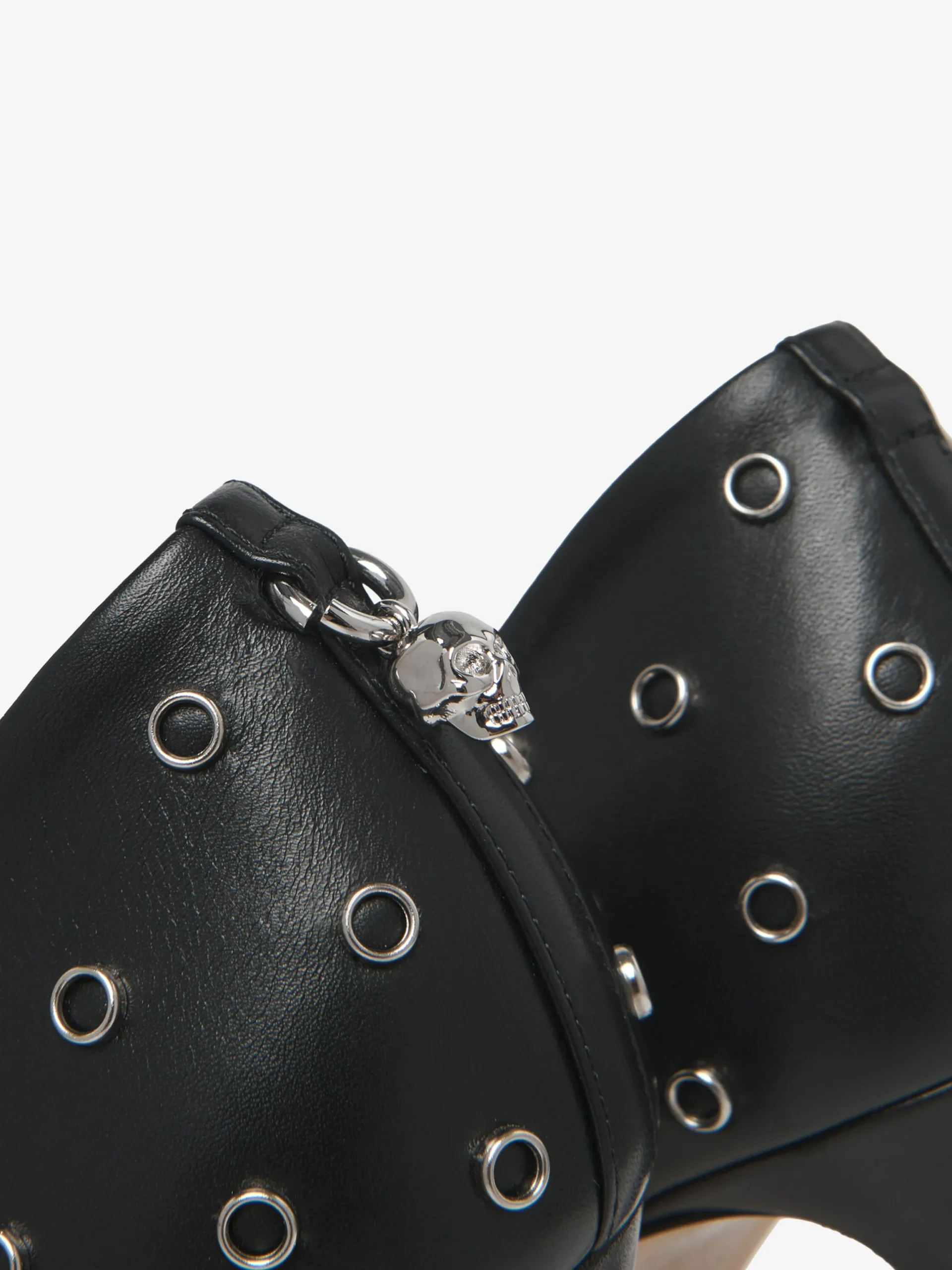 Décolleté Skull da Donna in Nero