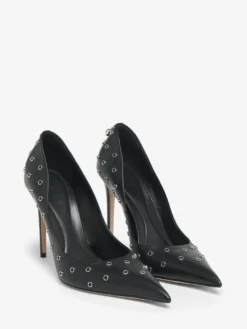 Décolleté Skull da Donna in Nero
