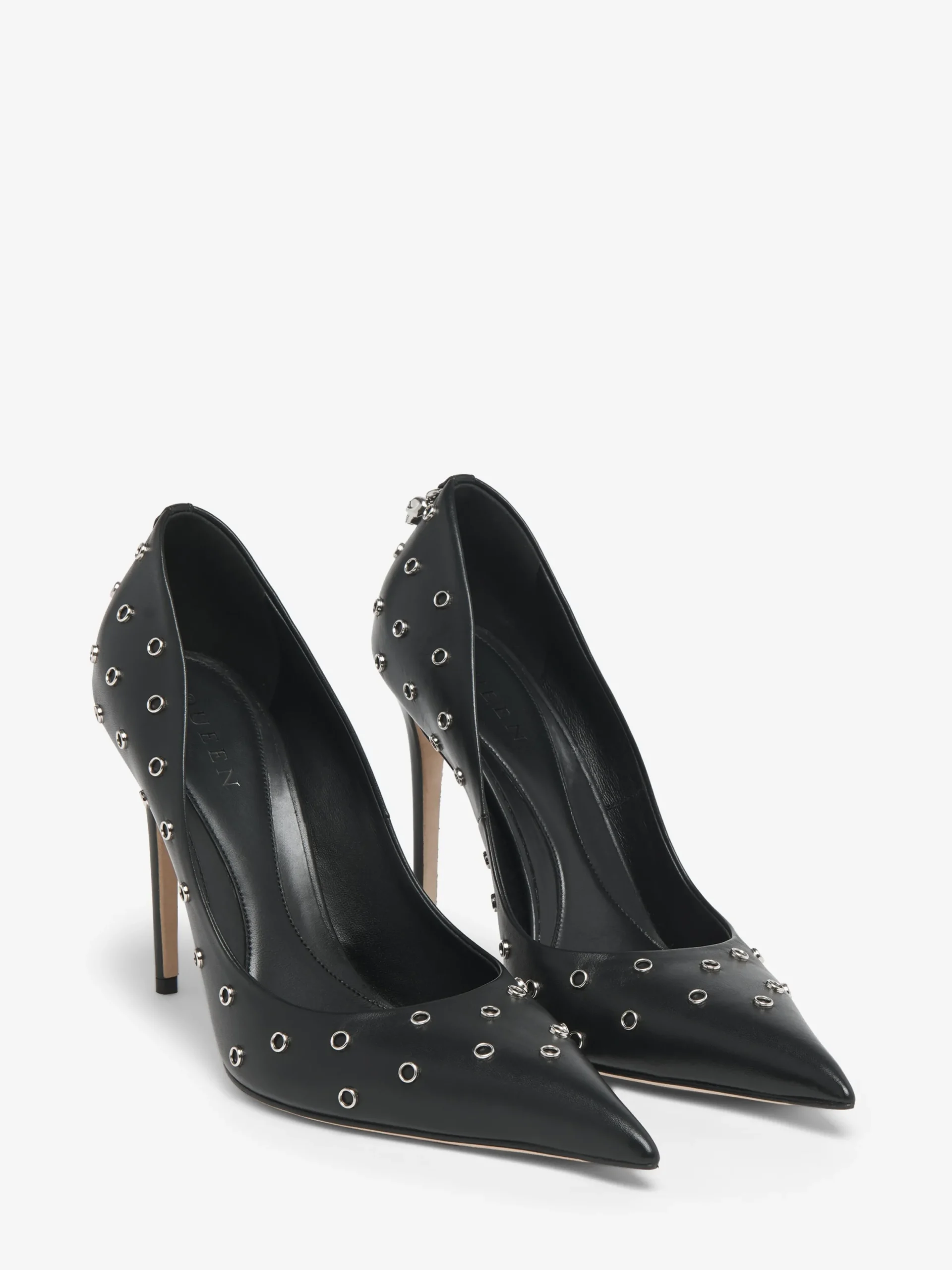Décolleté Skull da Donna in Nero