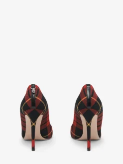 Décolleté Skull da Donna in Rosso/Nero/Giallo