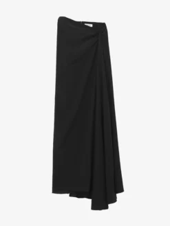 Gonna maxi con vita asimmetrica da Donna in Nero