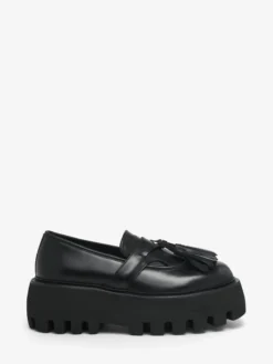 Mocassini Sofa da Donna in Nero