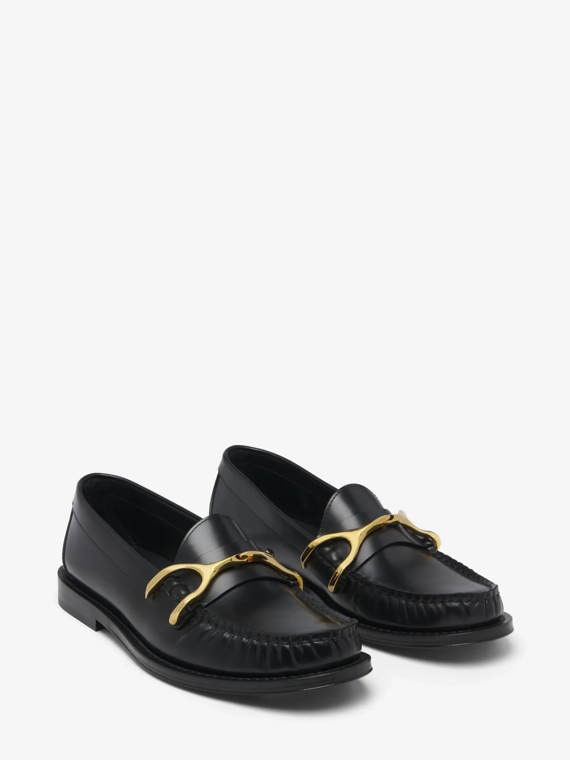 Mocassini Wishbone da Donna in Nero