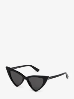 Occhiali da sole Spike da Donna in Nero/Fumé