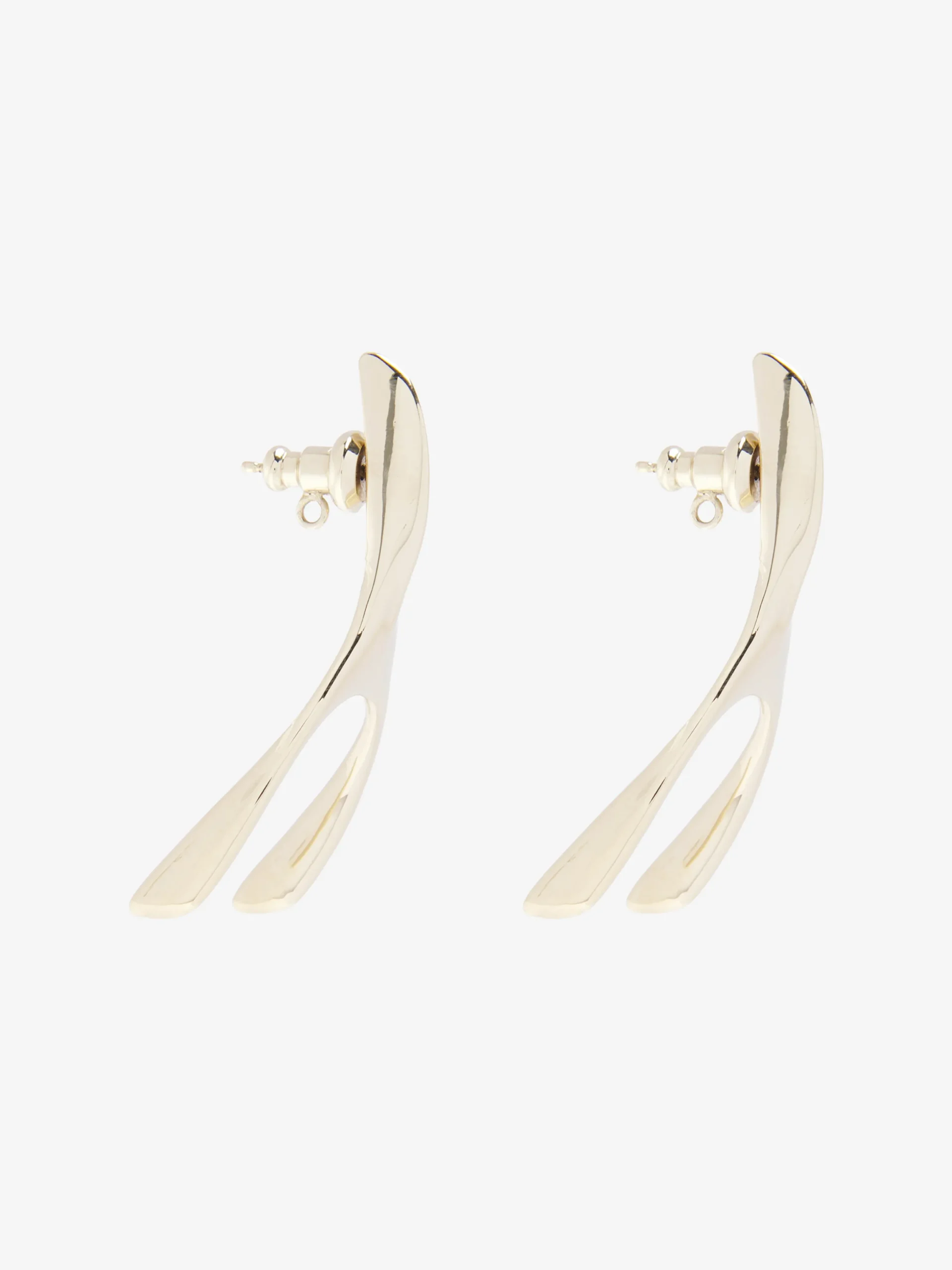 Orecchini Wishbone da Donna in Finitura oro pallido