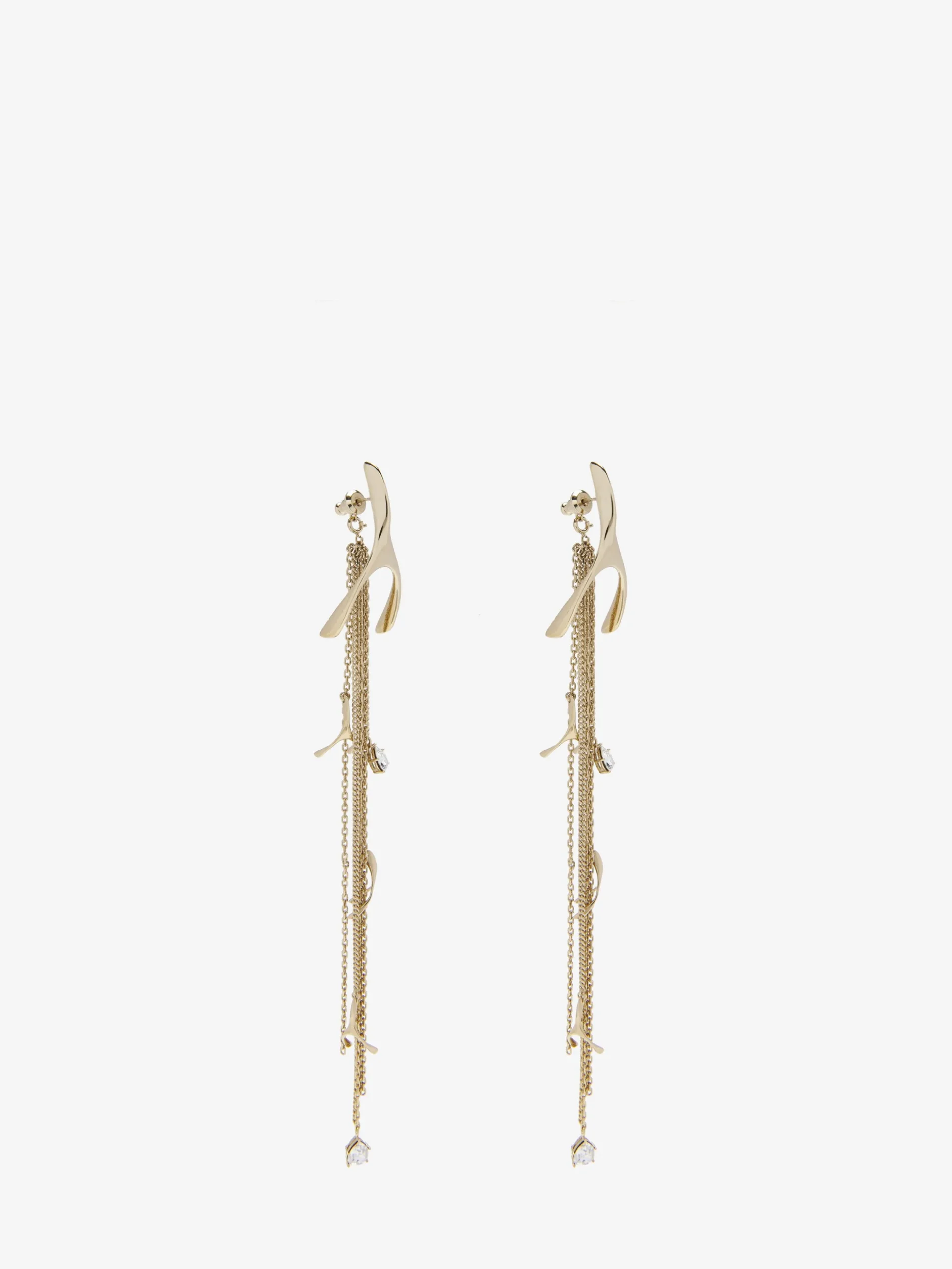 Orecchini Wishbone da Donna in Finitura oro pallido