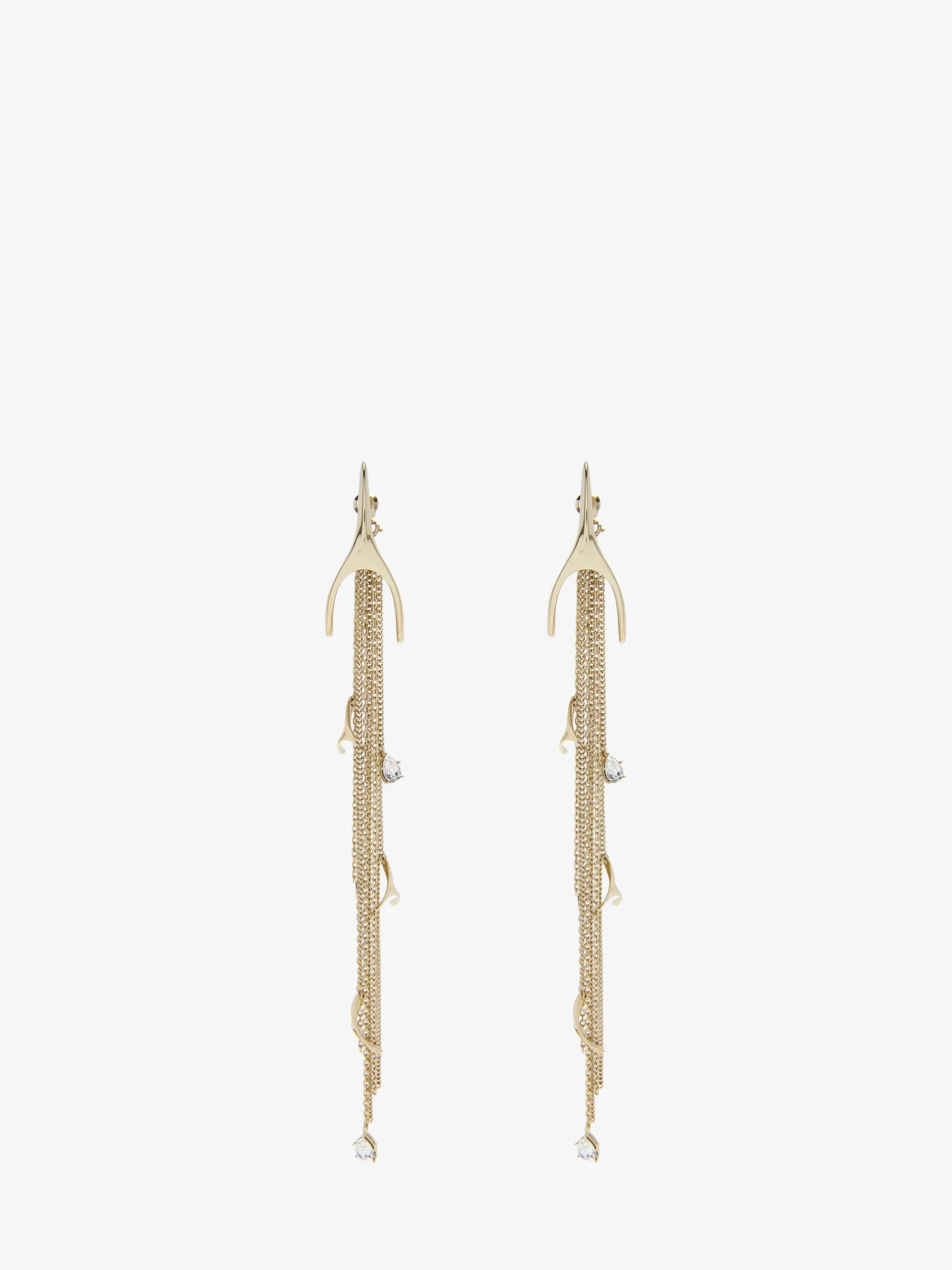 Orecchini Wishbone da Donna in Finitura oro pallido