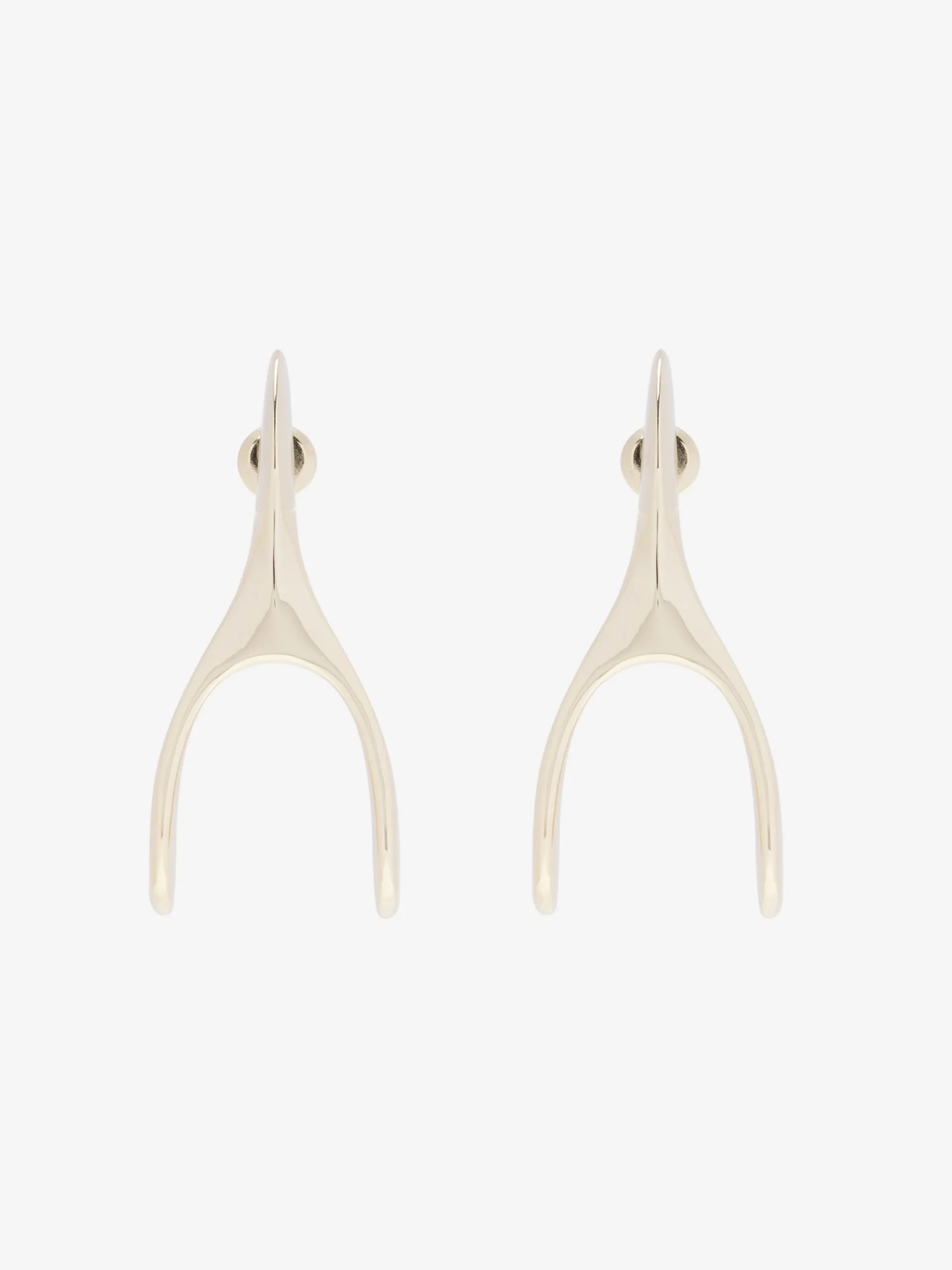 Orecchini Wishbone da Donna in Finitura oro pallido
