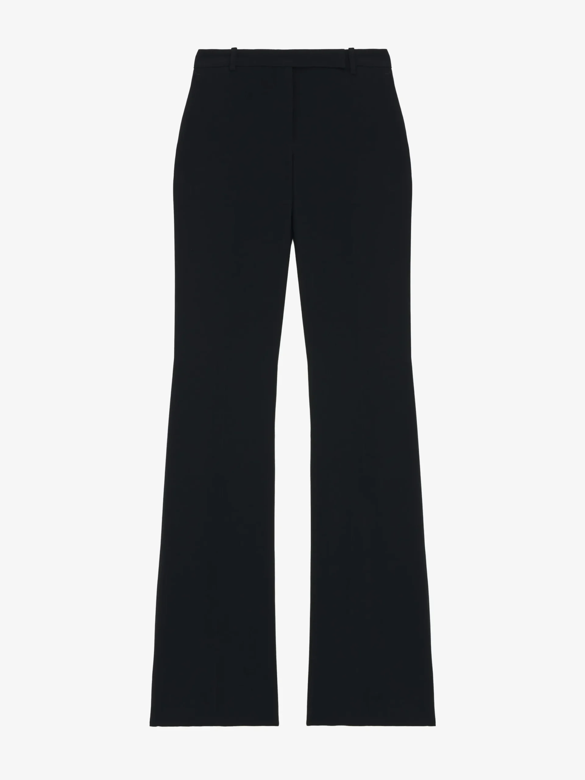Pantaloni Bootcut Stretti da Donna in Nero