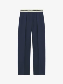 Pantaloni sartoriali da Uomo in Indaco