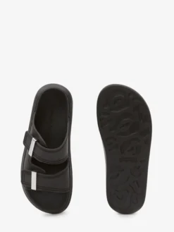 Sandali Hybrid da Donna in Nero/Argento