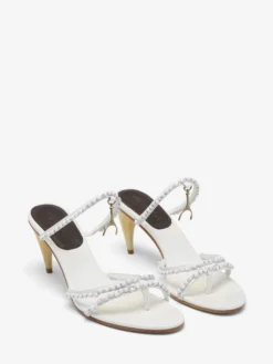 Sandali Rosa da Donna in Bianco