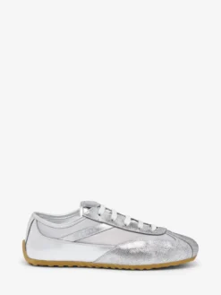 Sneaker Boxe Basse da Donna in Argento